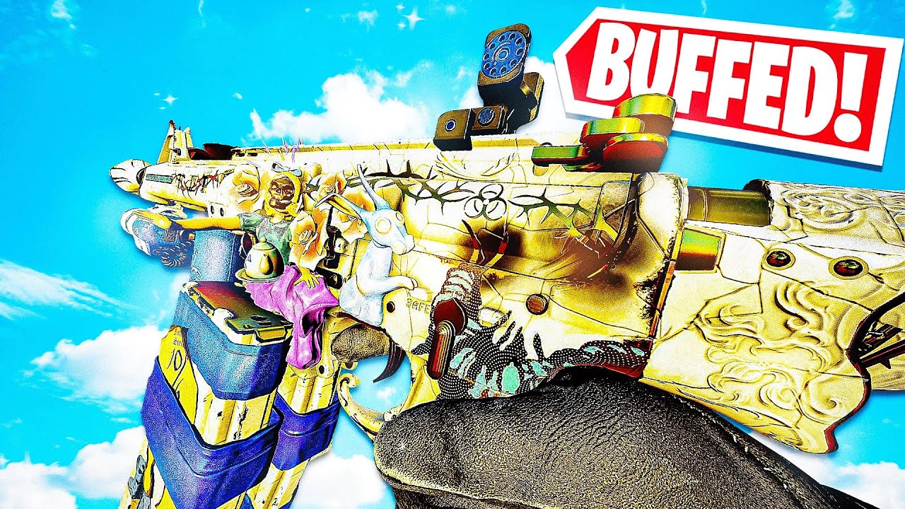 This BUFFED SMG is CRAZY on REBIRTH ISLAND! 🔥 (Warzone)