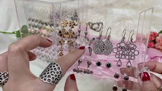 How I Organize My Pandora (Pandora Earrings Collection)