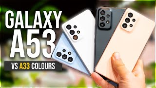 Colori Del Samsung Galaxy A53 E Del Galaxy A33 Qual  La Differenza