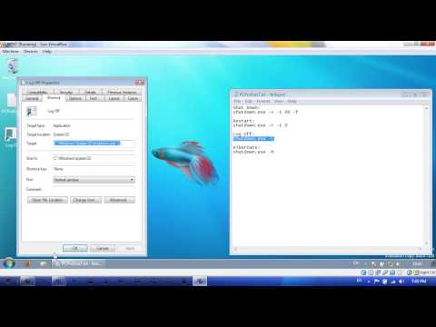 Quick Tip 35: Add Shut Down, Restart, Log Off and Hibernate Shortcuts