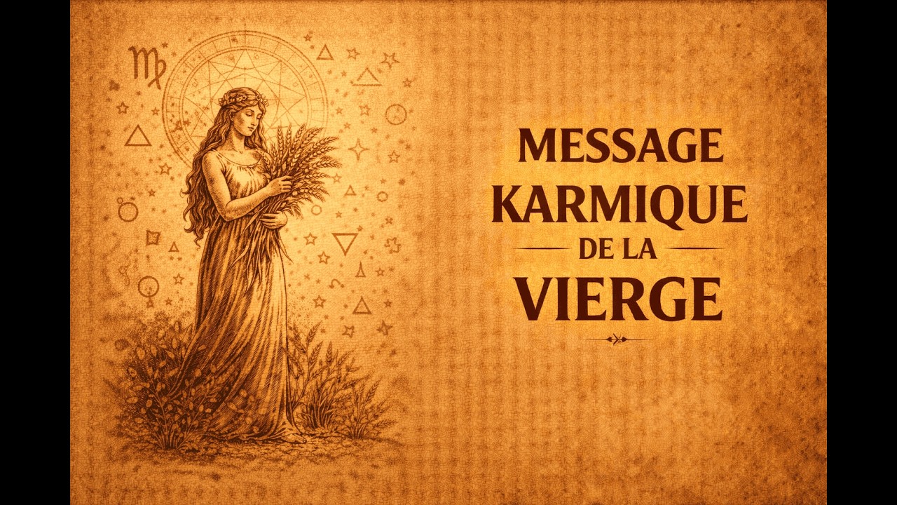 🔥♍✨ LE MESSAGE KARMIQUE QUE LA VIERGE DOIT ENTENDRE… AVANT QU’IL NE SOIT TROP TARD 🔮