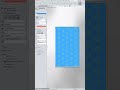 Fill Pattern  #solidworks