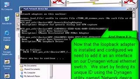 Dynamips Dynagen - How to connect real equipment a add host