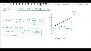Math 151 Pre calc1   Distance and midpoint