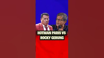 Hotman Paris vs Rocky Gerung