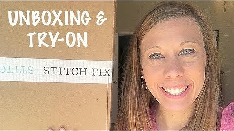 Stitch Fix Unboxing, Try-On & Review | September 2018