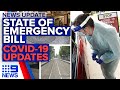 Coronavirus: Victoria's State of Emergency extension bill, COVID-19 updates | 9News Australia