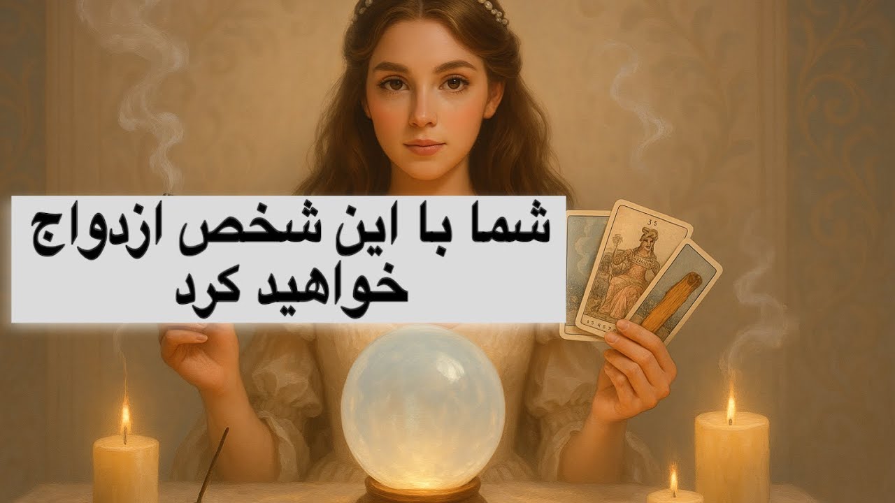 🔮شما با این شخص ازدواج خواهید کرد|فال تاروت ویژه عشق و سرنوشت ❤️✨