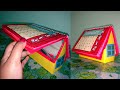 Making Of Small Table Calendar | Desktop Organizer Idea | SUPW School Project | CRAFTSWOMAN