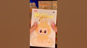 Unboxing Labubu 💖✨ | Have a Seat Series #labubu#unboxing #shorts
