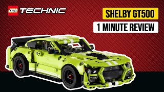 LEGO Technic Ford Mustang Shelby GT500 Review screenshot 5