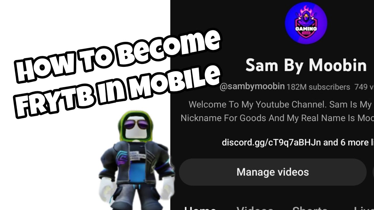 How To A FAMOUS Roblox Youtuber On Mobile (2023)For