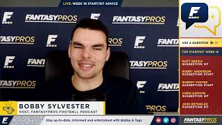 Live Week 16 Start/Sit Advice (Fantasy Football)