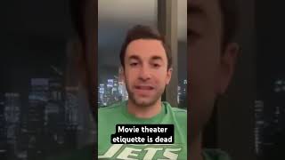 What happened to etiquette at a #movie theater?