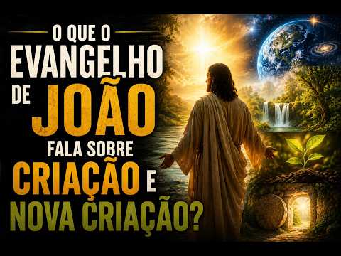 O que o Evangelho de João fala sobre criação e nova criação?