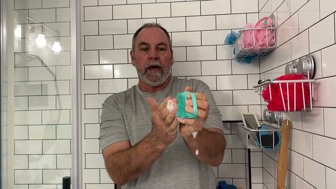 Dog Bath Brush Pet Massage Shampoo Brush | Dog Bath Brush Set