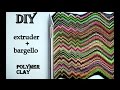 DIY|Extruder+Bargello Polymer Clay
