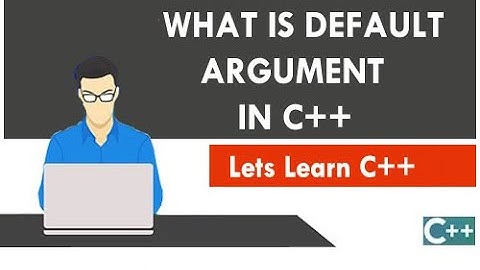 What are default arguments in C++