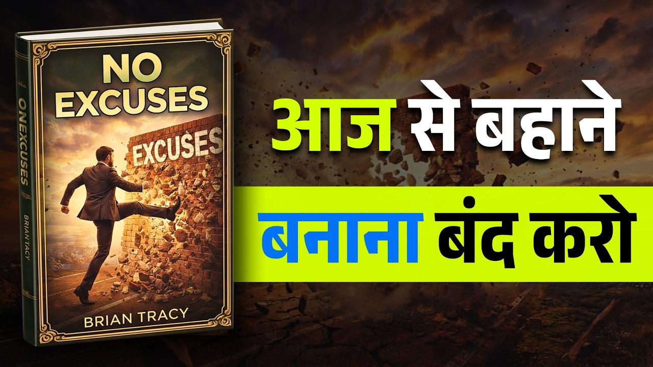 बहाने छोड़ो, Life बदलो | No Excuses Book Summary Hindi