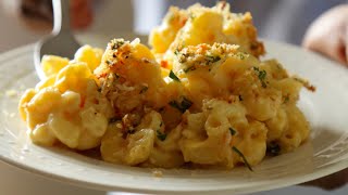 Macaroni & Cheese with Parmesan Breadcrumbs | The Hungry Hutch