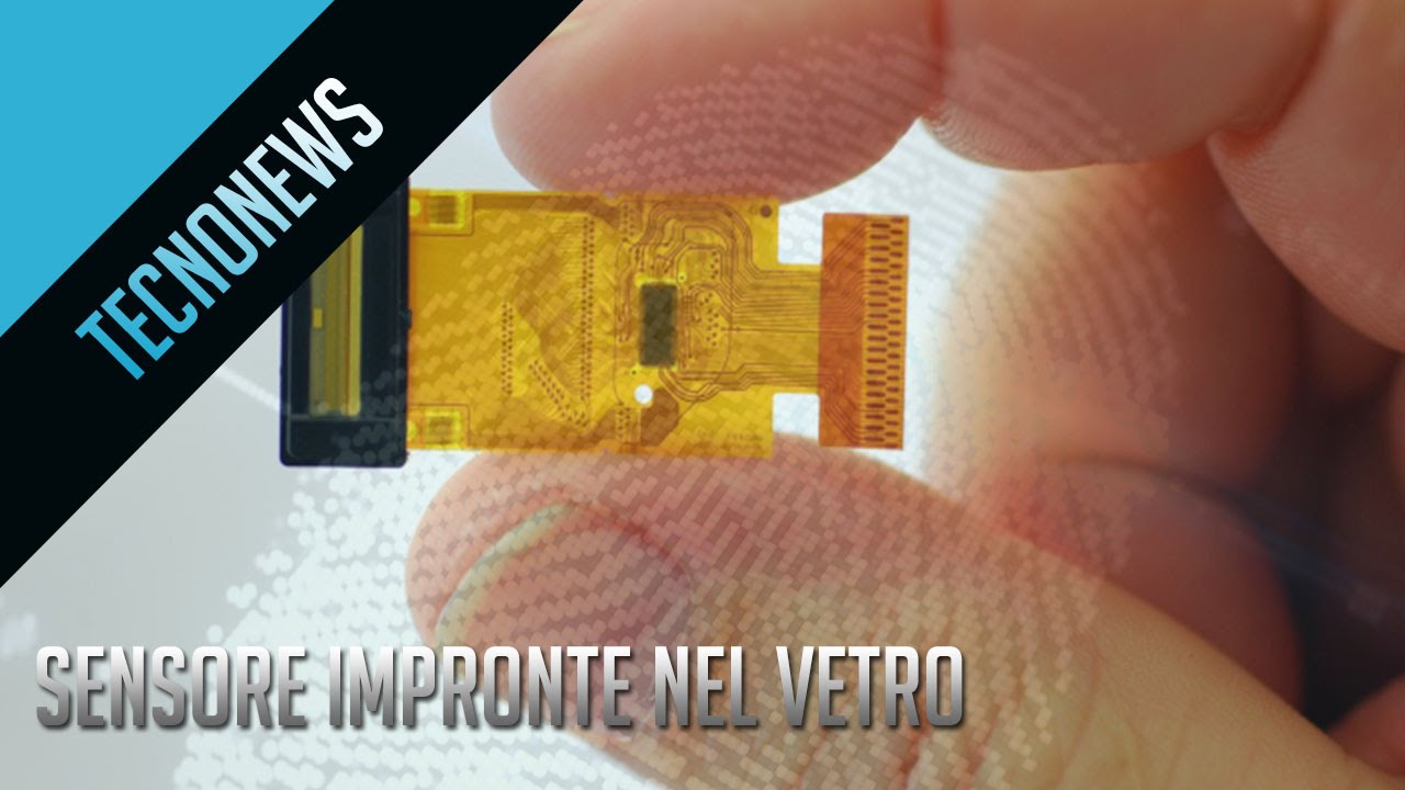 Sensore Impronte nel vetro