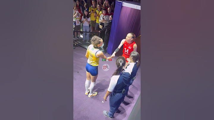 Eda Erdem ve Gabi Guimaraes maç öncesinde #fileninsultanlar #brazil #turkeyvolleyball #paris2024