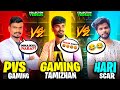 Gaming tamizhan prank  hariscar vs pvs gaming  collection versus id exchange prank  freefire