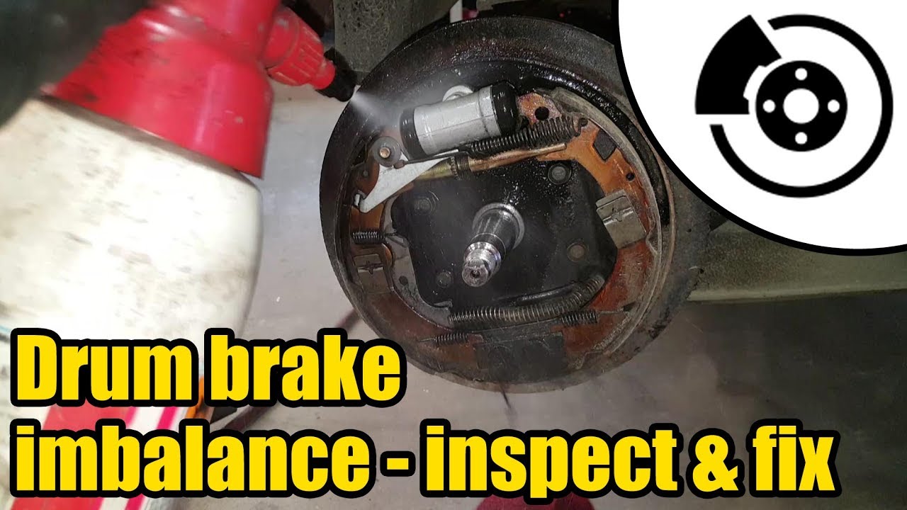 Rear drum brake imbalance - WoF Fail & fix #1334 - YouTube