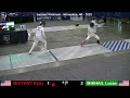A1 - Y12 Men's Epee - Semi-Final - ( Midyany v Mikhail ) - Summer Nationals - Milwaukee, WI – 2025
