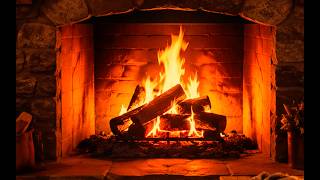 🔥 Cozy Cabin Fireplace Ambience | Crackling Fire Sounds for Sleep & Relaxation