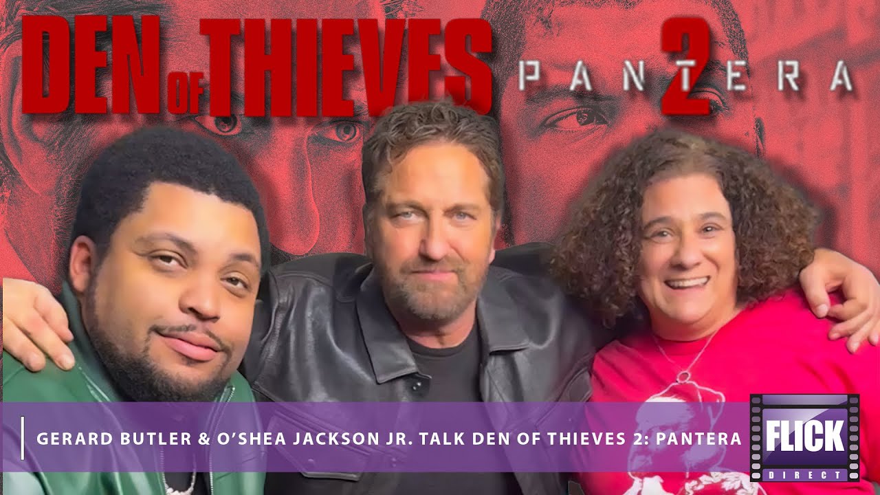 Gerard Butler & O’Shea Jackson Jr. Talk Den of Thieves 2: Pantera
