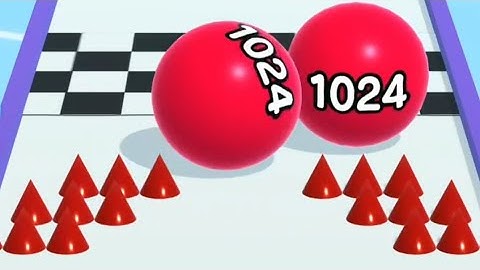 Ball Run 2048 - All Levels Gameplay Android, iOS (Levels 77 - 82)