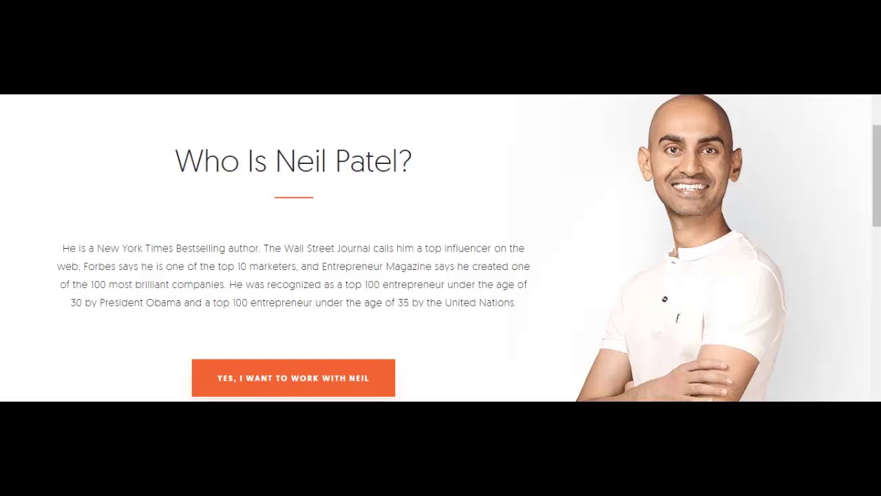 Youtube Success Case Studies: Neil Patel | YouTube Video SEO