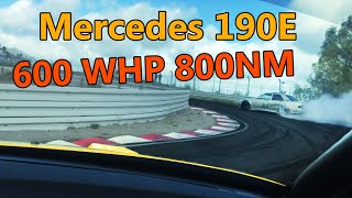 Mercedes 190E AMG V8 Turbo 600 WHP
