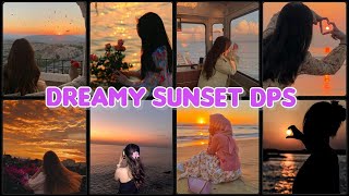 Top 30 Sunset Vibes Girls DPs 🌅 | Aesthetic & Dreamy Profile Pictures 2025 screenshot 4