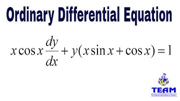 problems on linear differential equation of first order and first degree