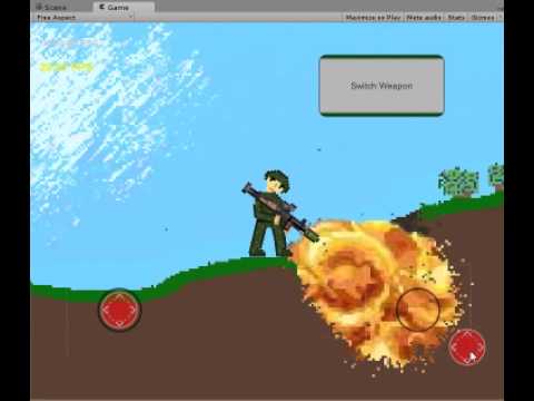 Unity - Pixel Destruction 8x Dev Video