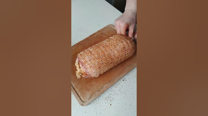Pieczony boczek rolowany - Domowa wędlina na kanapki #shorts