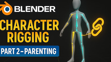 Blender Rigging Tutorial | Character Rigging Part 2: Parenting
