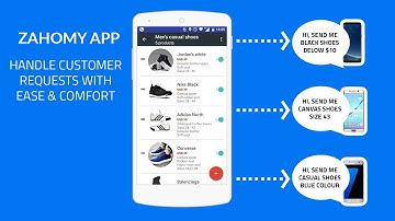 How to create your product catalogs I Zahomy App