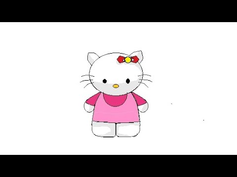 How draw cute doll in mspaint?| how to draw in pc by using mspaint? #art #drawing #mspaint #lovedraw