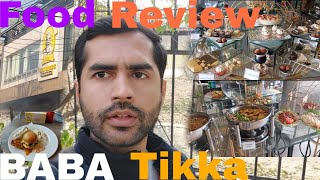Baba Tikka Restaurant D Ground Faisalabad | Buffet | Food Review vlog