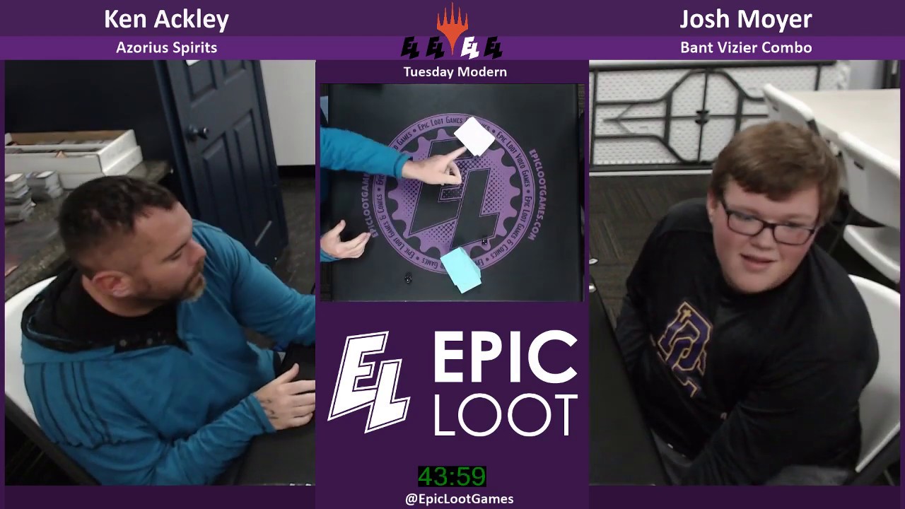 Modern Azorius Spirits vs Bant Vizier Combo - Featured Matches