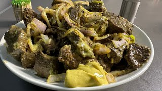 Wadiale tabaski ak foie sauté façon dibi saf SAP.  Contact Nokoss royal 709402323 