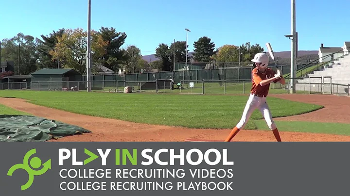 Mark Debord   Hitting - Baseball U Va - Filmed Nov...