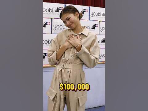 Dune actress Zendaya donates $100,000 to the theatre where she got her
