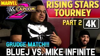 MVC2 Rising Stars Tourney - Mike Infinite vs. BlueJ (Grudge Match) PART 2 [4K/60fps]