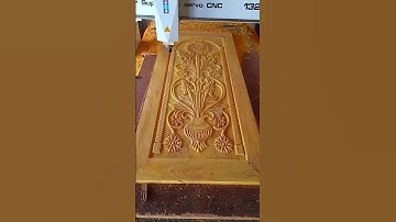 2.5D Door design #doordesign #routerdesin #woodworking #furnituredesign #furniture #shorts