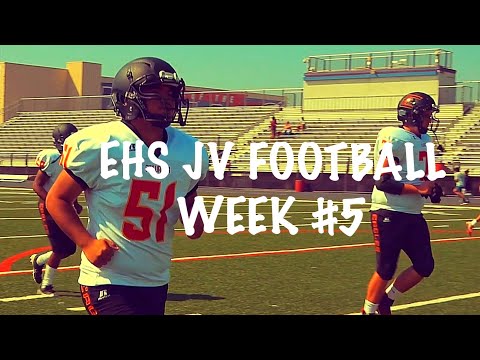 🦅HIGHLIGHTS🦅 2021 EHS JV Football: Week #5 / EHS vs Colony High.