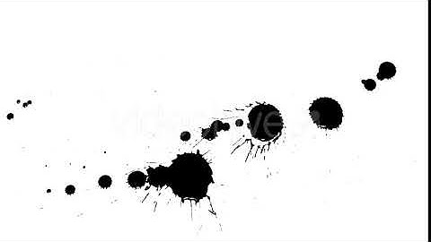 Ink Drops on Dry Paper 25 | Motion Graphics - Envato elements